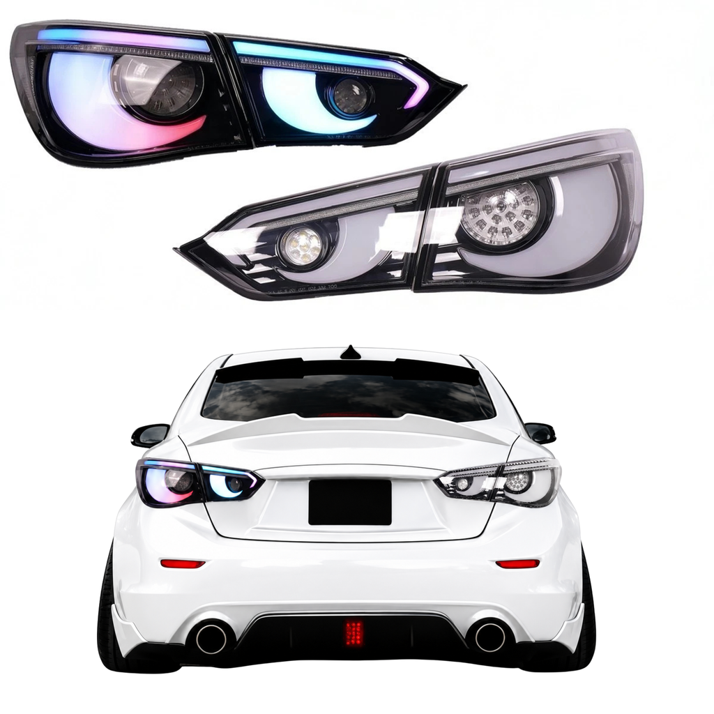 Infiniti Q50 2014–2017 RGB Flow Sequential LED Tail Lights — Plug & Play