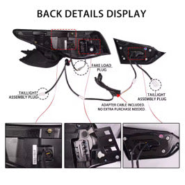 Infiniti Q50 2014–2017 RGB Flow Sequential LED Tail Lights — Plug & Play