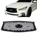 Infiniti Q50 Front Grille (2018–2024) – Gloss Black Upgrade